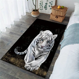 WHITE TIGER KING RUG Tiger-Universe