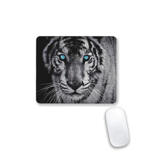 White Tiger Mouse Pad