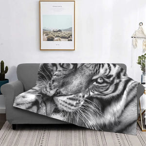 Winter White Tiger Blanket Tiger-Universe