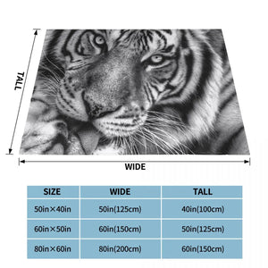 Winter White Tiger Blanket Tiger-Universe
