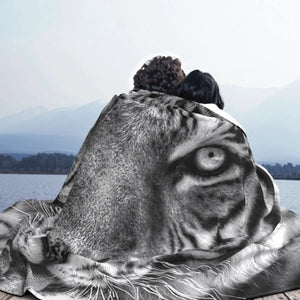 Winter White Tiger Blanket Tiger-Universe