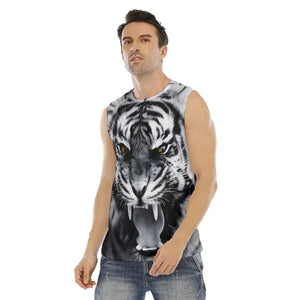 white tiger tank top Tiger-Universe