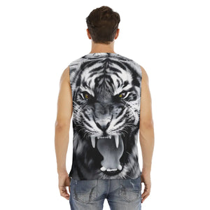 white tiger tank top Tiger-Universe