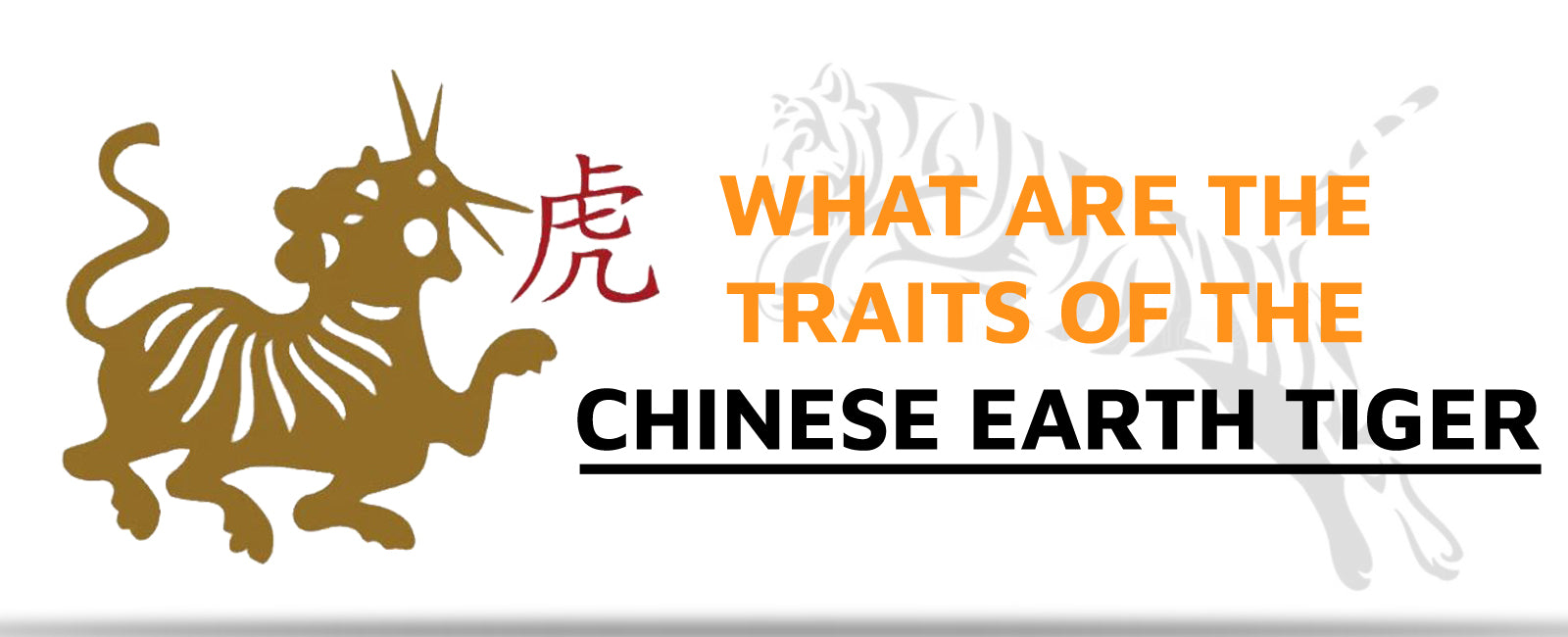 What are the Traits of the Chinese Earth Tiger