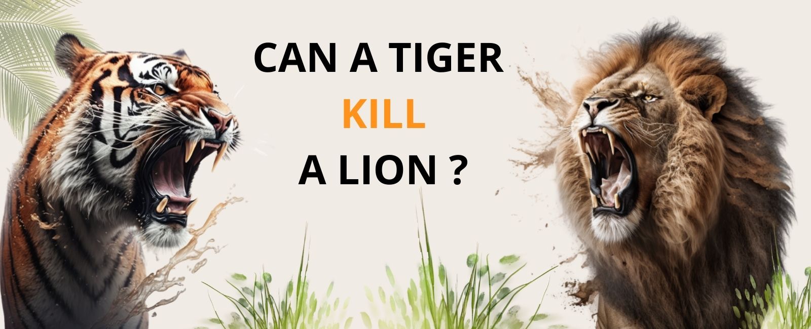 CAN A TIGER  KILL  A LION ?