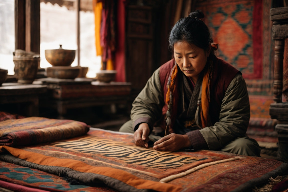 Tibetan Tiger Rug Meaning TigerUniverse
