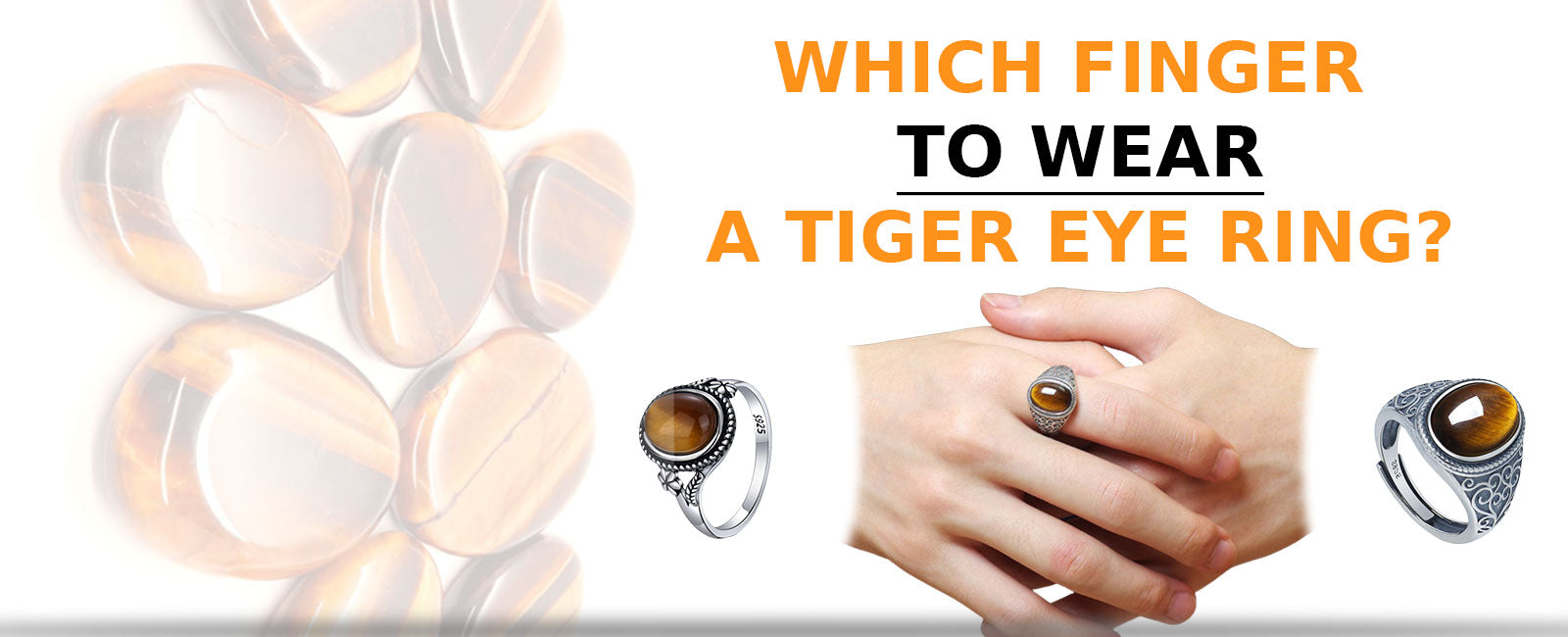 Carved Tiger Eye Ring - GLE-Good Living Essentials