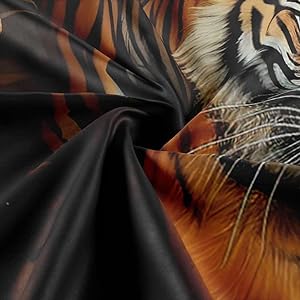 tiger tapestry fabric