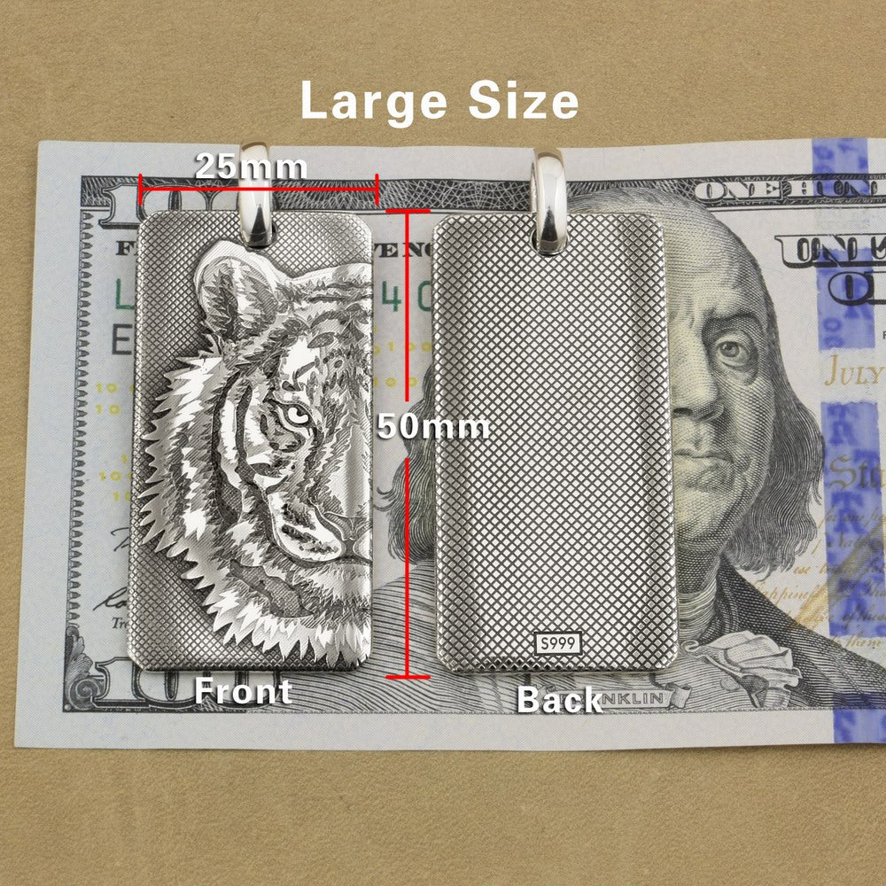 SILVER TIGER PENDANT Tiger-Universe