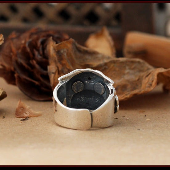 Silver S925 Pi Xiu Tiger Ring Tiger-Universe