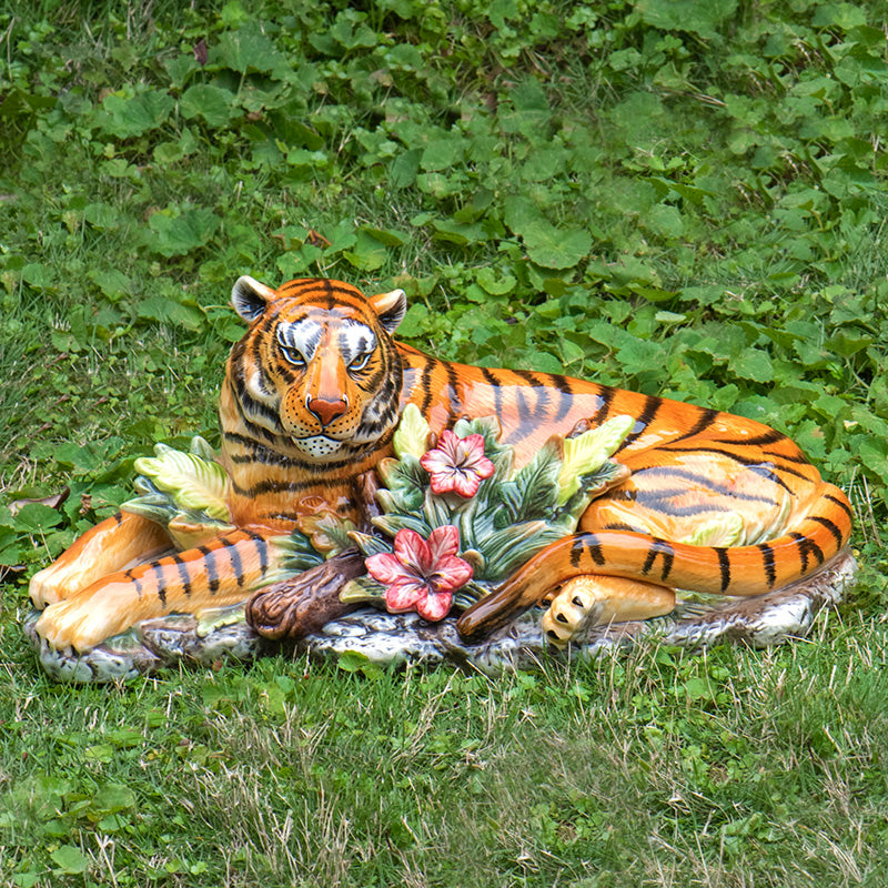 Ceramic Tiger Statue