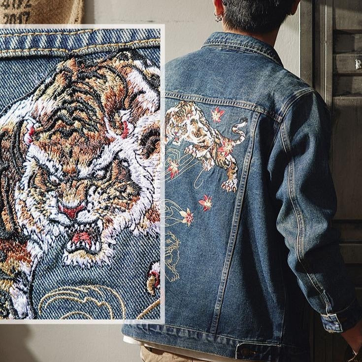 Tiger Jean Jacket