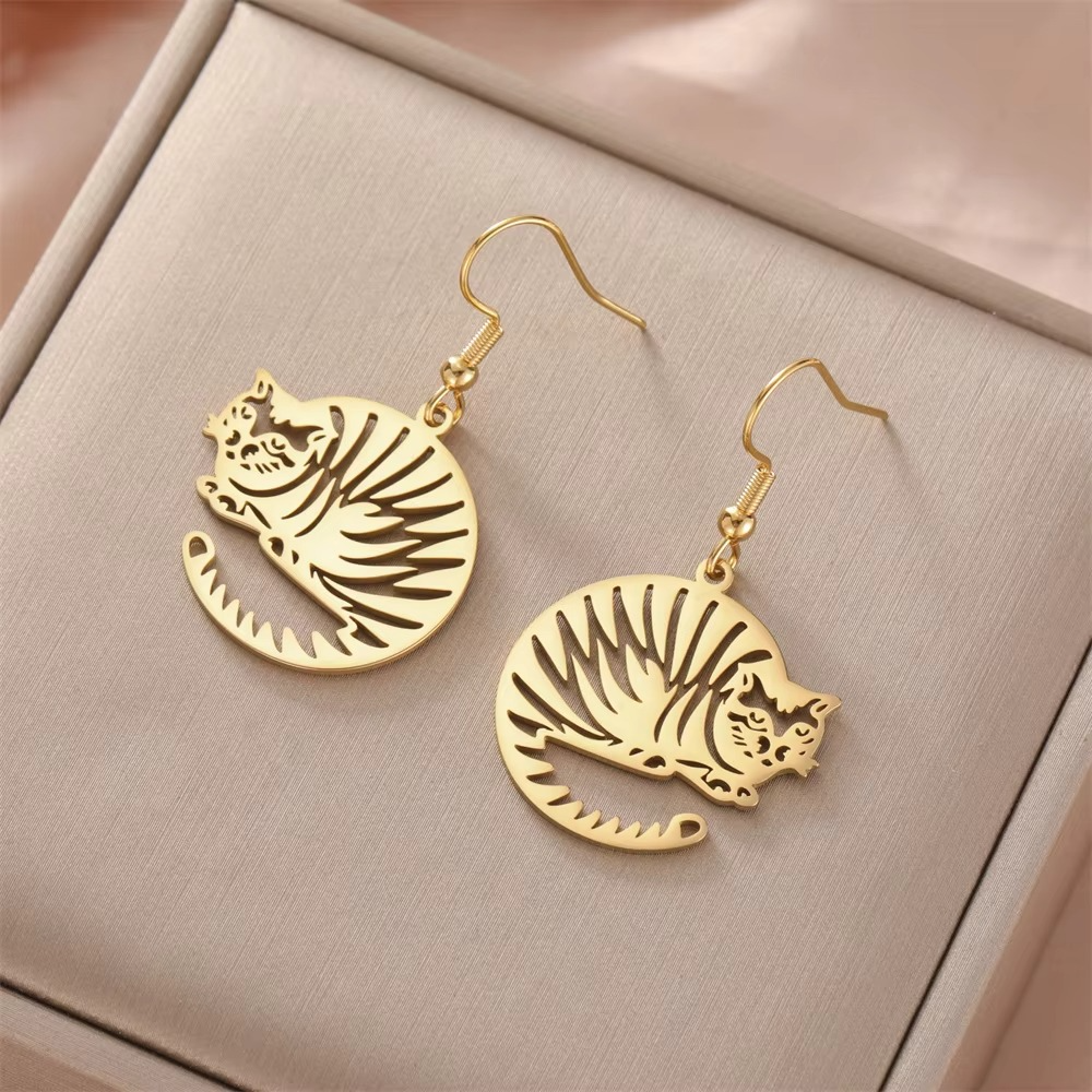 EGYPTIAN TIGER EARRINGS Tiger-Universe