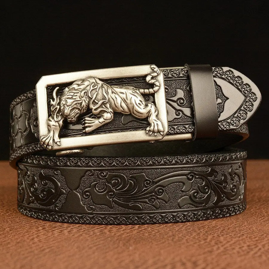 V Belt Men Genuine Leather, Leather Designer Belts