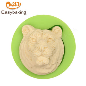 Tiger Silicone Mold: Head of the beast Tiger-Universe
