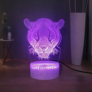 3D HOLOGRAM TIGER LAMP Tiger-Universe