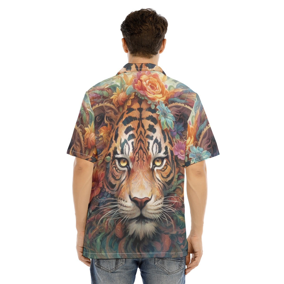 Men&#39;s Tiger Hawaiian Shirt