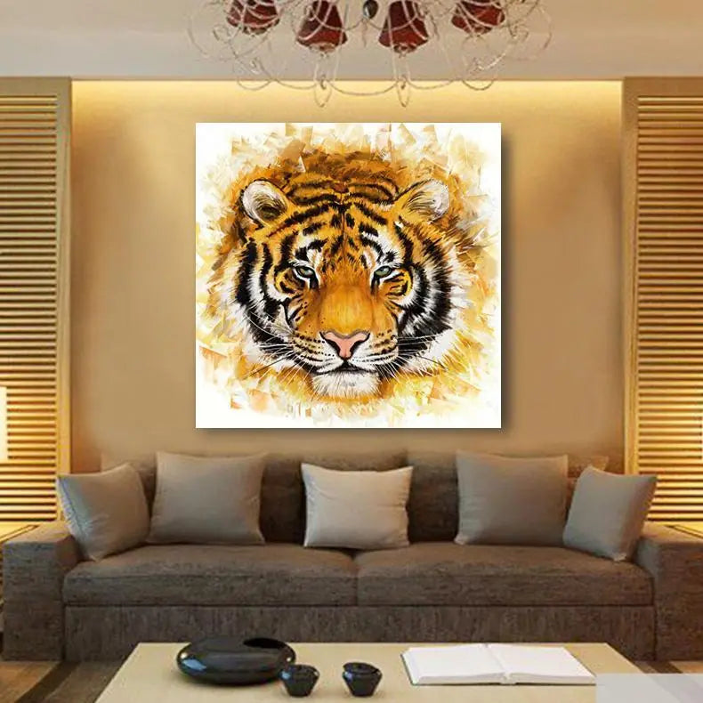 AFRICAN TIGER PAINTING Tiger-Universe