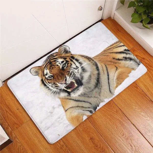 AGGRESSIVE TIGER PRINT CARPET Tiger-Universe