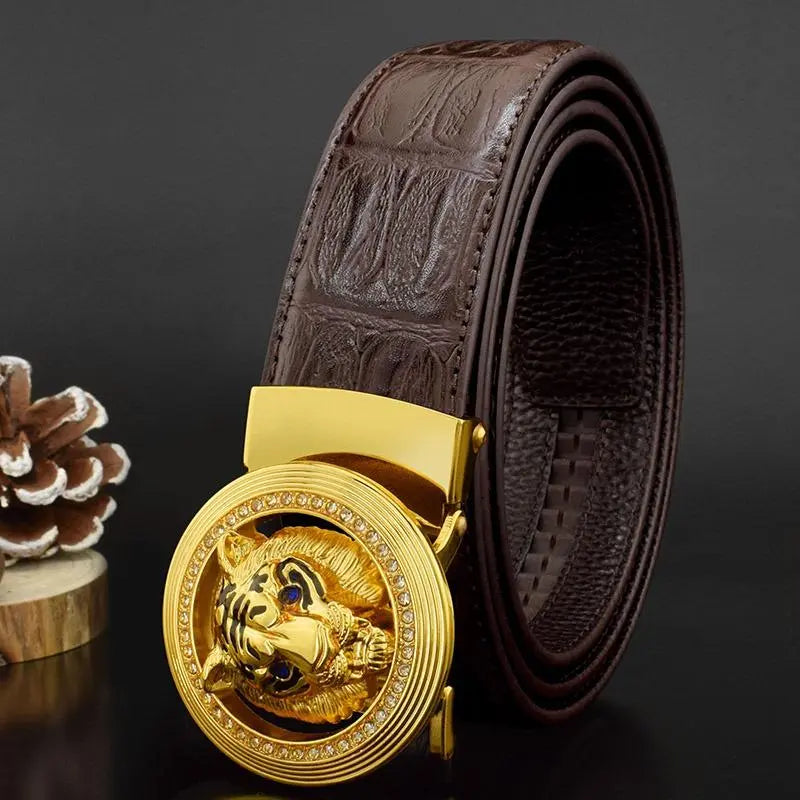 ANTIQUE GOLDEN TIGER BELT Tiger-Universe