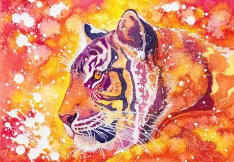 ARTISTIC TIGER PUZZLE Tiger-Universe
