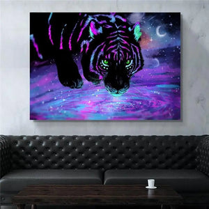 ASTRAL TIGER PAINTING Tiger-Universe