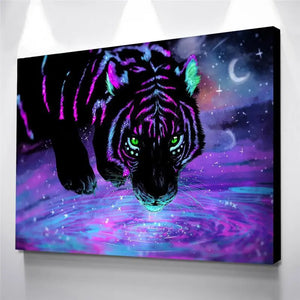 ASTRAL TIGER PAINTING Tiger-Universe