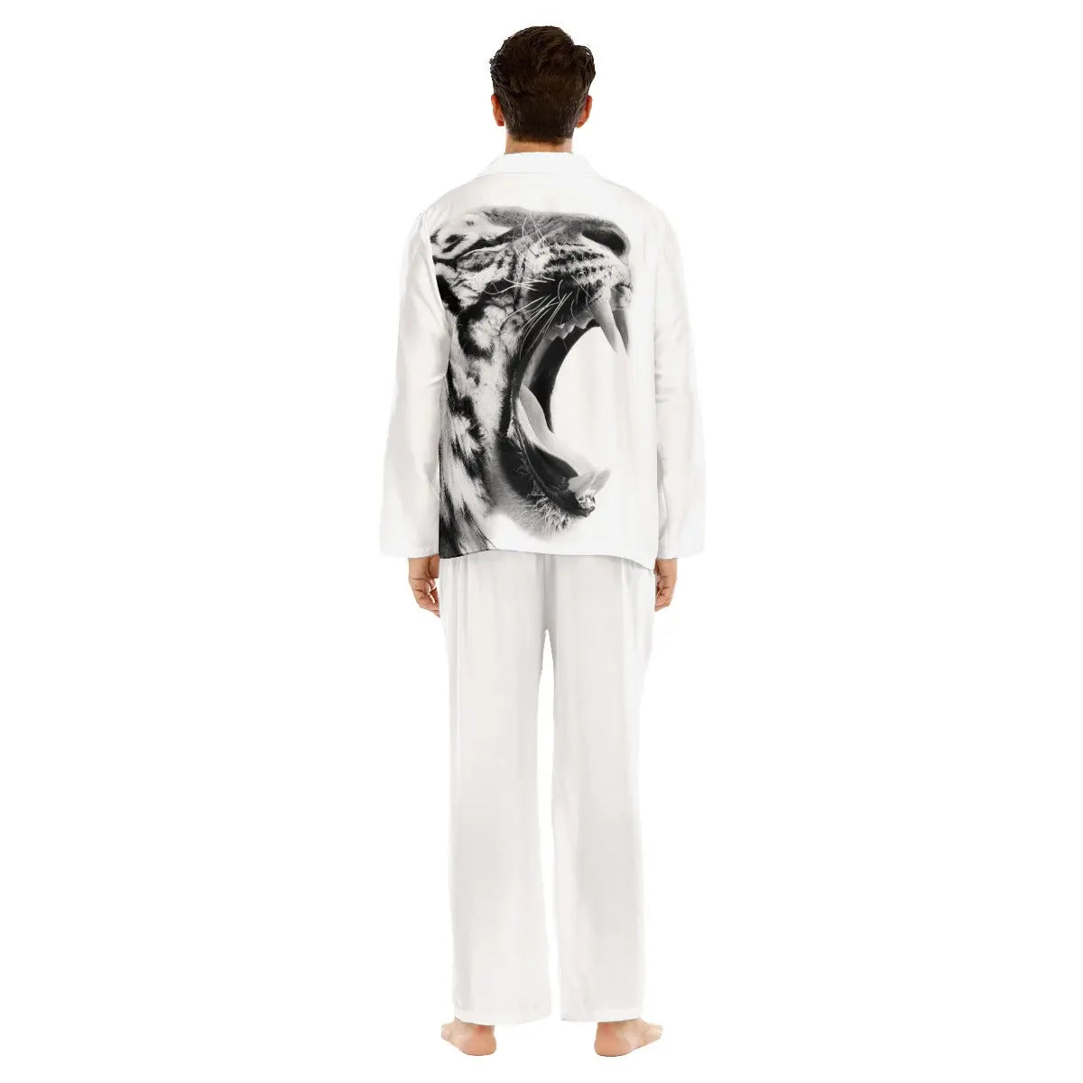 All-Over Print Tiger Pajamas Men Tiger-Universe