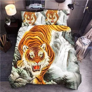 Ancestral Tiger Comforter Cover Set Tiger-Universe