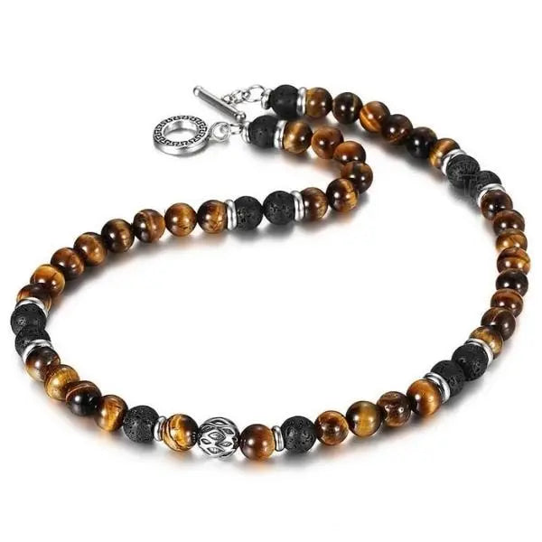 Large Yellow Tiger's Eye Necklace – Akoma Jewelry Co.