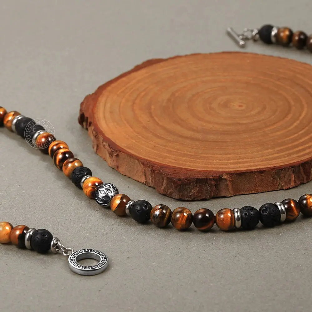 Buy Red Tiger Eye Beads Mala Beads Necklace Tigers Eye Necklace Jewelry Red  Bracelet 108 Beaded Necklaces for Men Mens Necklace Jewelry for Men Online  in India - Etsy