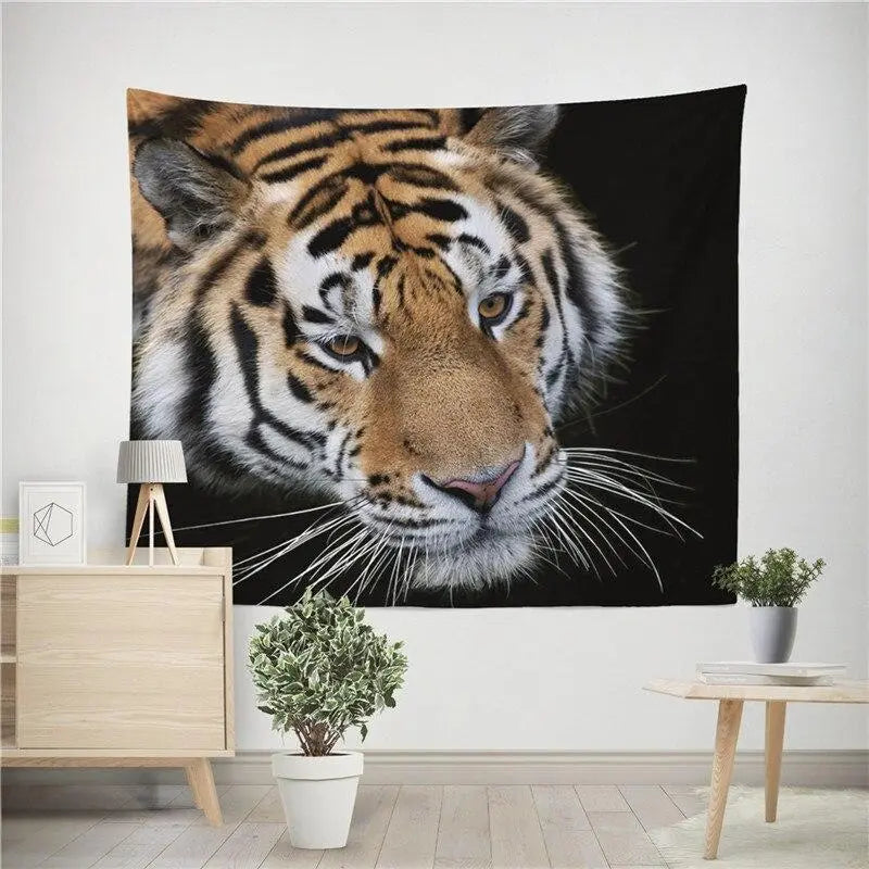 BEAUTIFUL TIGER WALL ART Tiger-Universe