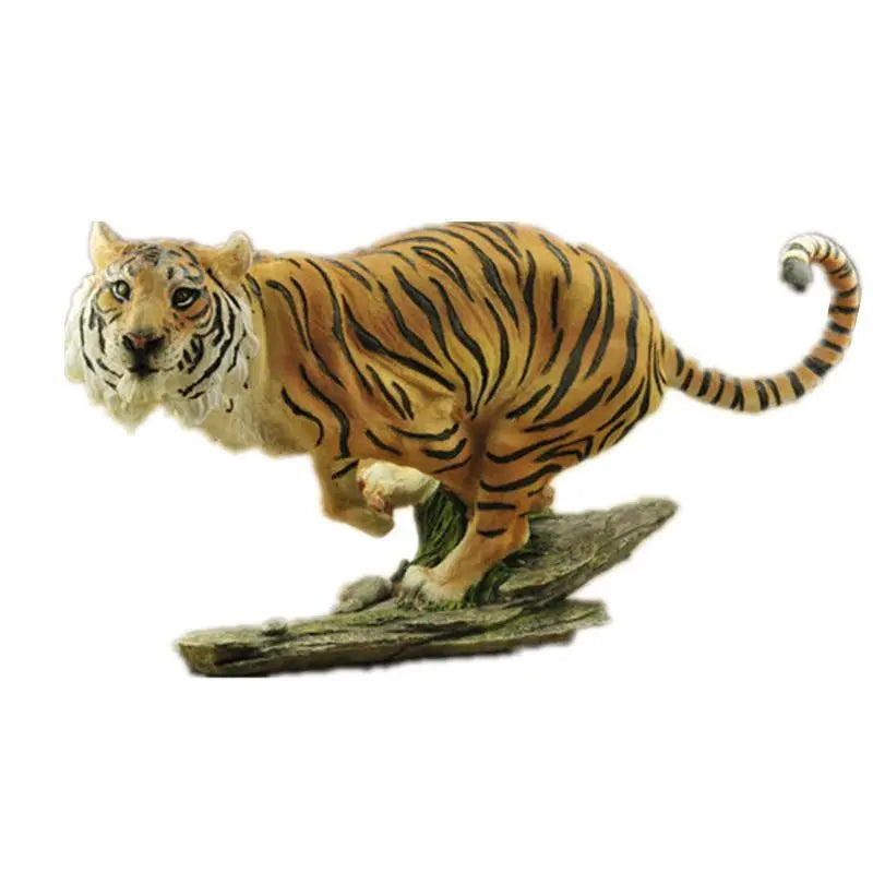 BENGAL LEAPING TIGER STATUE Tiger-Universe