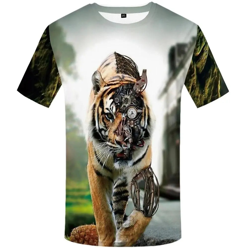 mens tiger t shirt design