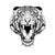 BLACK AND WHITE TIGER PATCH Tiger-Universe
