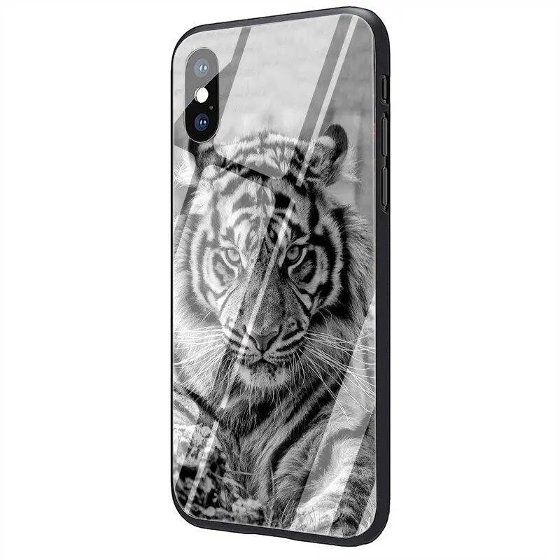 BLACK AND WHITE TIGER PHONE CASE Tiger-Universe