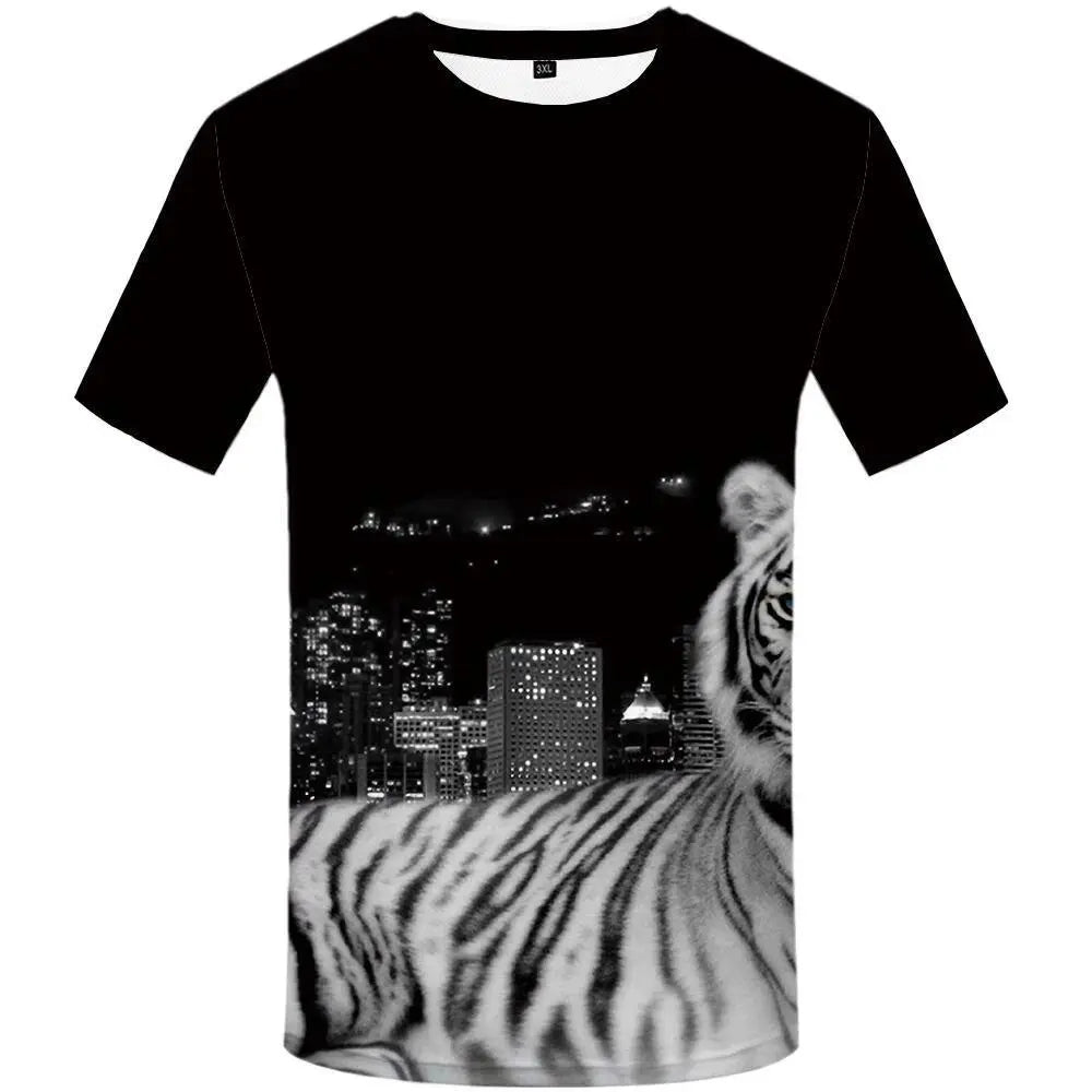 BLACK TIGER T-SHIRT BROOKLYN Tiger-Universe