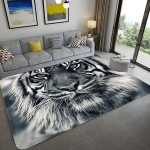BLACK & WHITE TIGER CARPET Tiger-Universe