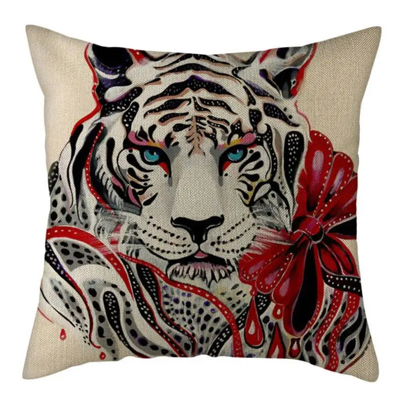 BLOODY EMPEROR TIGER CUSHION COVER Tiger-Universe