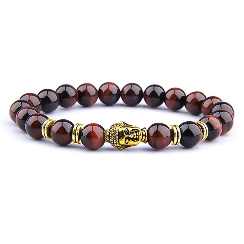 BUDDHIST TIGER EYE BRACELET