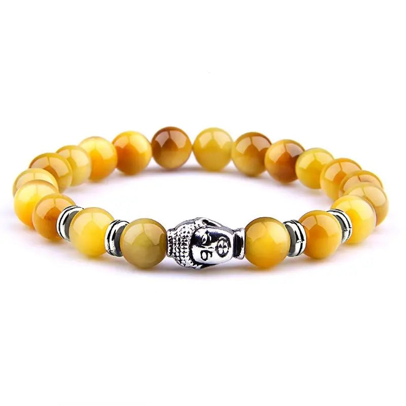 BUDDHIST TIGER EYE BRACELET