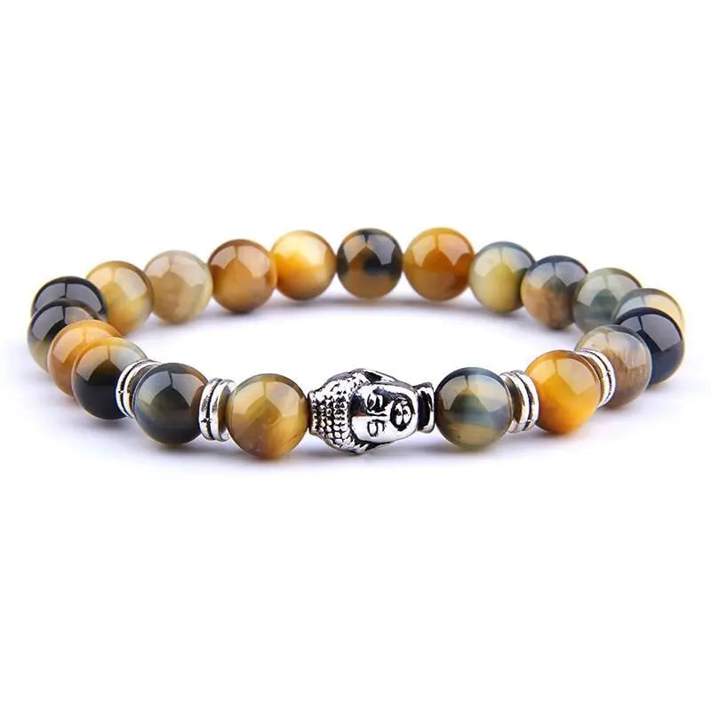 BUDDHIST TIGER EYE BRACELET