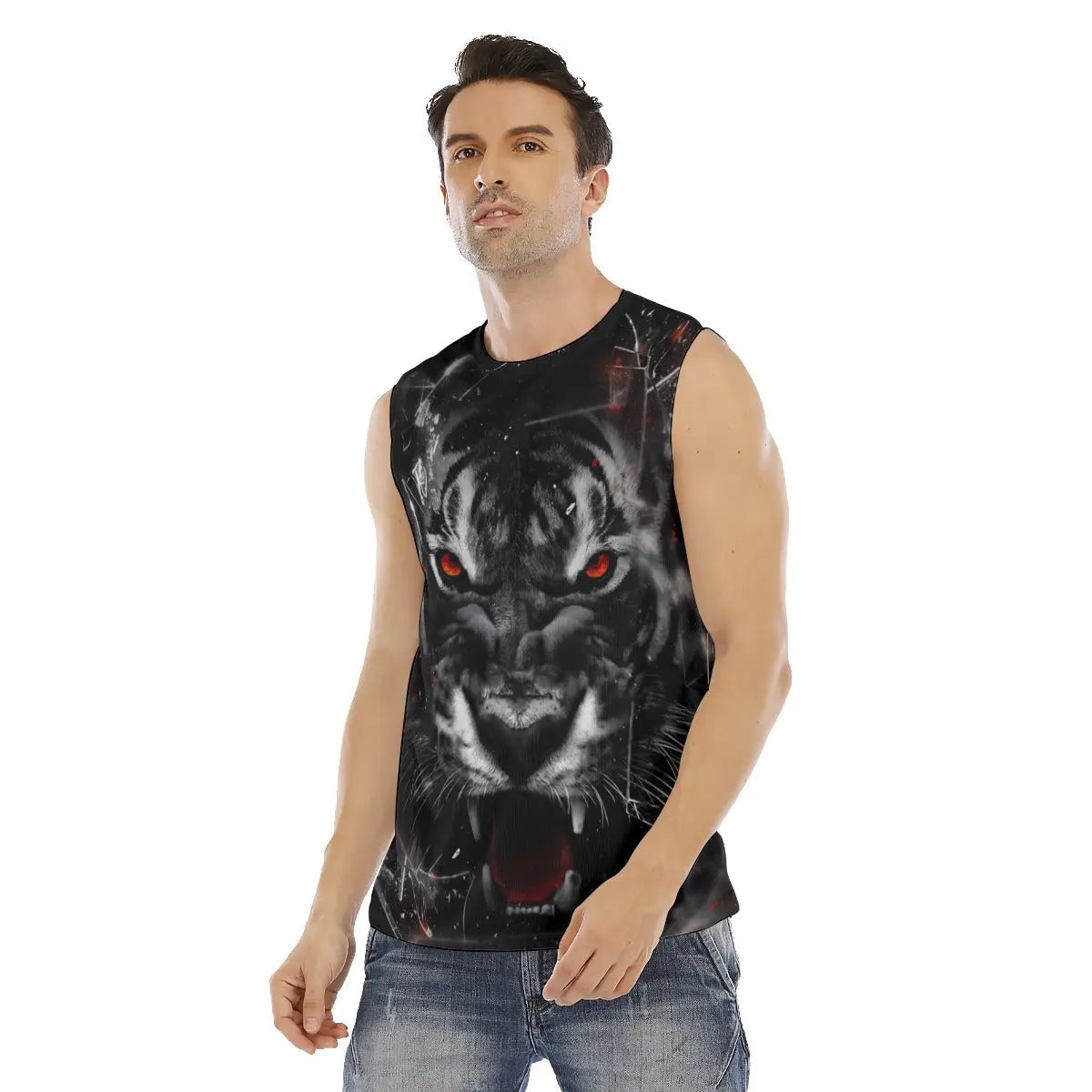 Black Tiger Tank Top Tiger-Universe