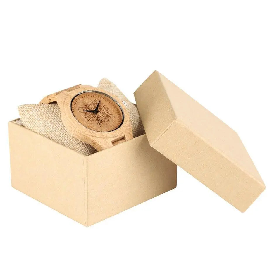 CHINESE SPIRIT TIGER WATCH (WOOD) Tiger-Universe