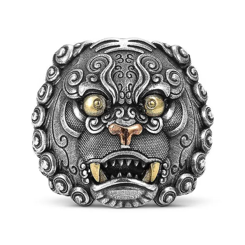 洋楽 HEATHEN AUTOGRAPH THUNDER SKULL TIGER Amazon.com: Silverjewel Asian Tiger Handmade Sterling Silver