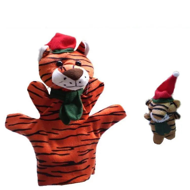 CHRISTMAS TIGER GLOVE PUPPET Tiger-Universe