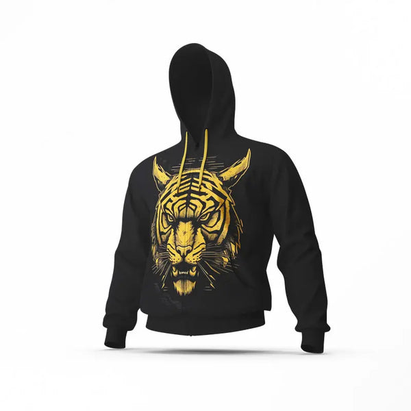 Tiger face hoodie 2025