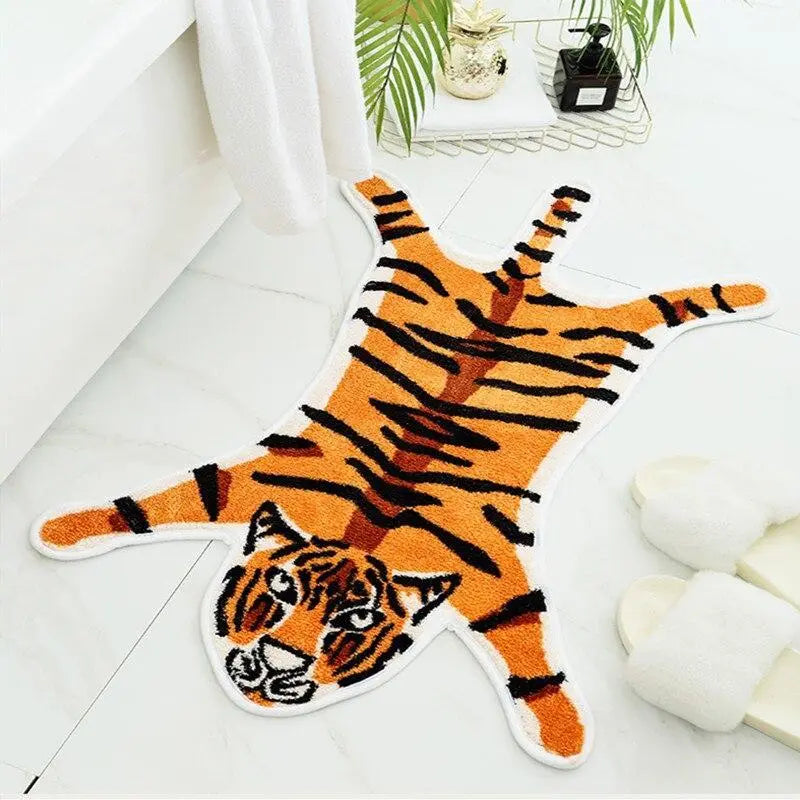 COLORFUL FAKE TIGER RUG Tiger-Universe