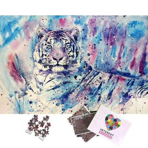 COLORFUL FESTIVAL TIGER PUZZLE Tiger-Universe