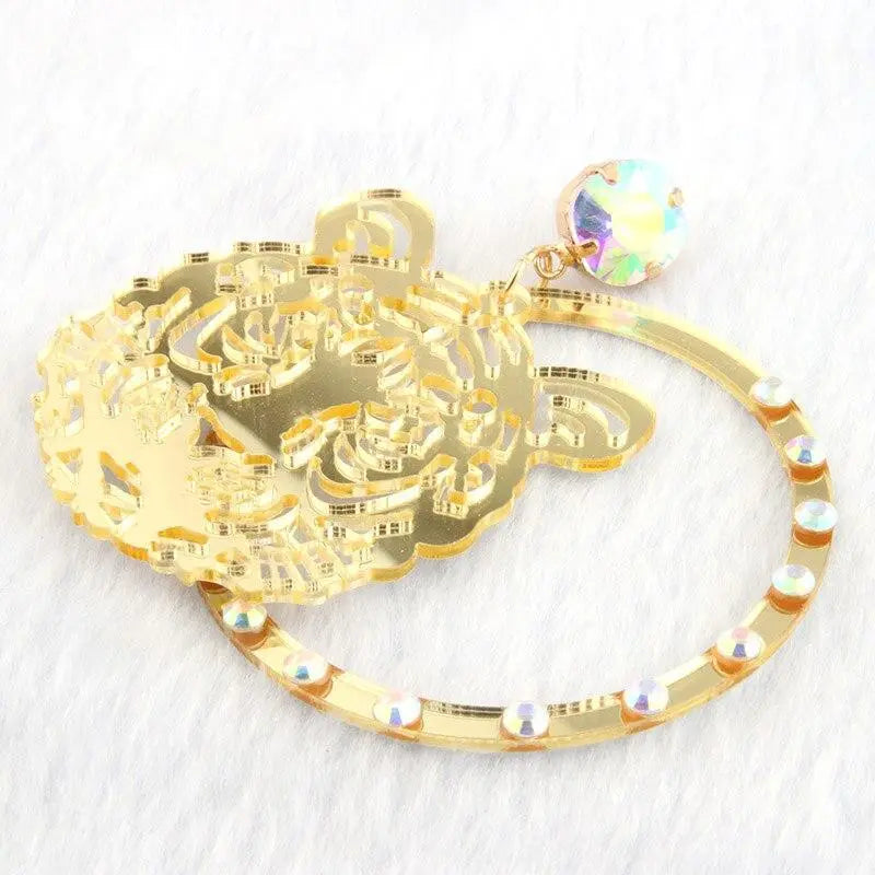 COLORFUL TIGER EARRINGS